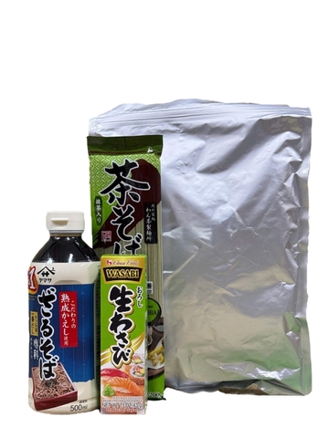 Combo Nguyên Liệu Mì Cha Soba lạnh (4 Món)