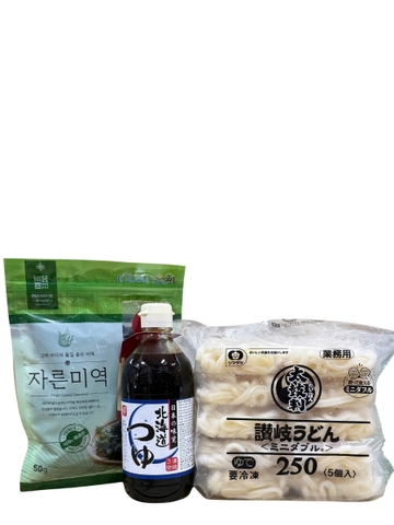 Combo Nguyên Liệu Mì Udon Nhật Đông Lạnh (3 Món)