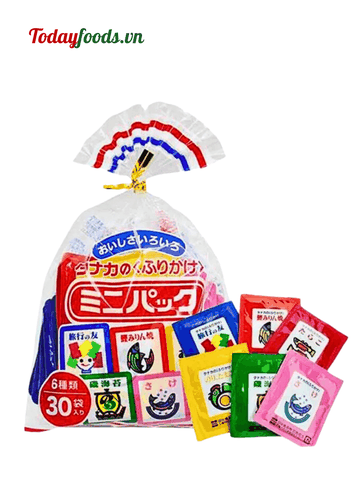 Gia Vị Rắc Cơm hỗn hợp Tanaka 60G (2g x 30 gói)