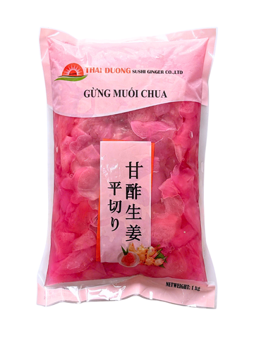 Gừng Hồng Muối Chua 1KG
