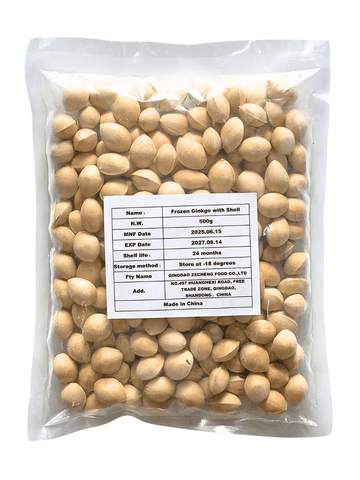 Hạt Bạch Quả Đông Lạnh Nguyên Vỏ 1KG