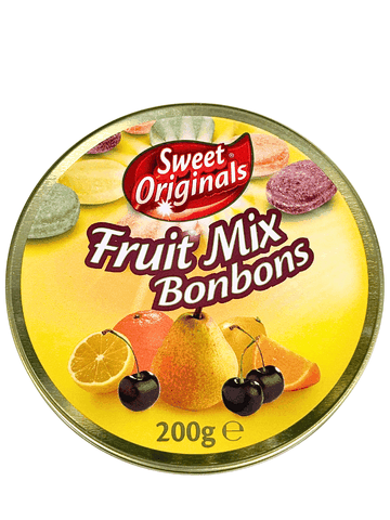 Kẹo Trái Cây Đức Sweet Originals Fruit Mix Bonbons 200G (5 Vị)