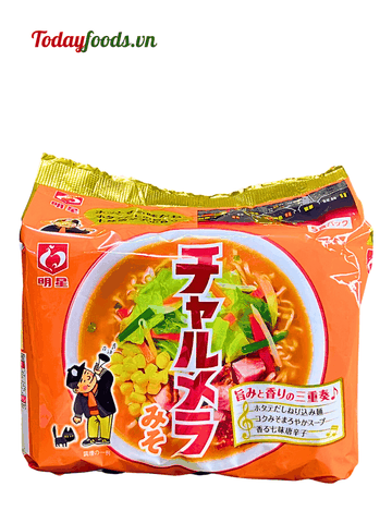 Mì Ramen Myojo Charumera Vị Miso 495G (5 Gói)