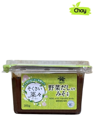 Miso Dashi Rau Củ Trộn Sẵn Giảm Muối Yamagen 300G