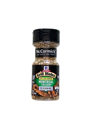 Montreal Chicken Seasoning Giảm 25% Muối 81G