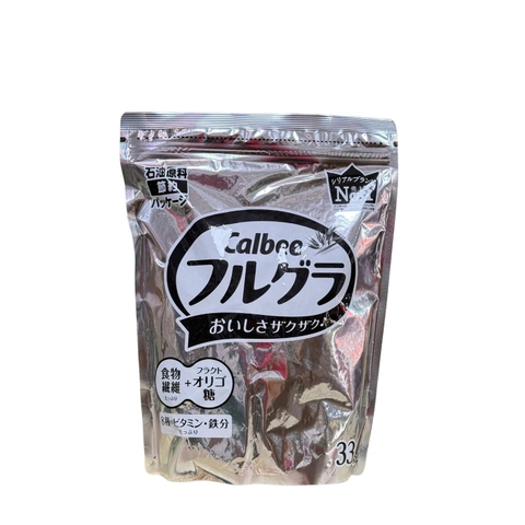 Ngũ Cốc Trái Cây Ăn Liền Calbee Frugra 330G