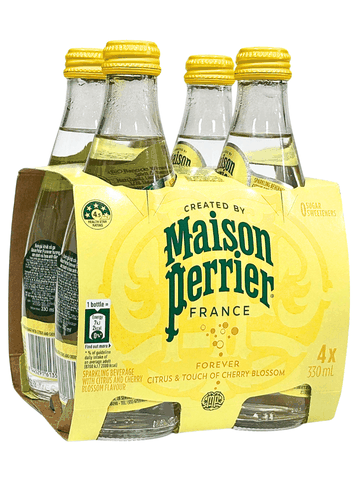 Nước Có Ga Perrier Citrus & Cherry Blossom 330ML (Lốc 4 Chai)