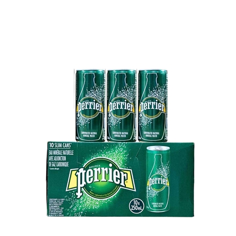 Nước khoáng có ga Perrier lon 250ML