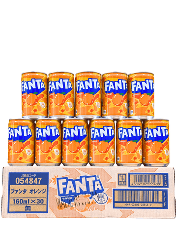 Nước Ngọt Fanta Cam Nhật Bản 160ML Thùng 30 Lon
