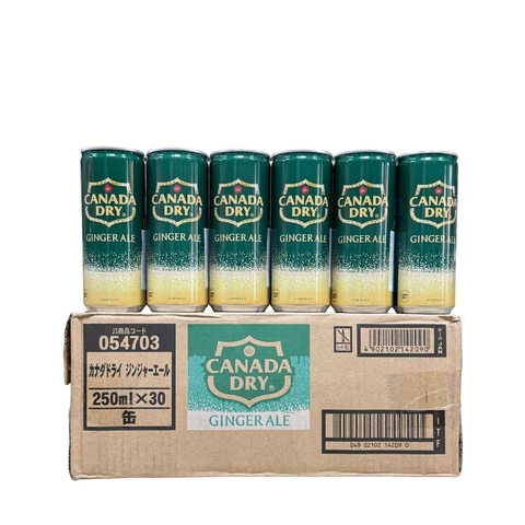 Nước Soda Gừng Canada Dry Ginger Ale 250ML