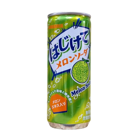 Nước Soda Sangaria Hajikete Vị Dưa Lưới 250g