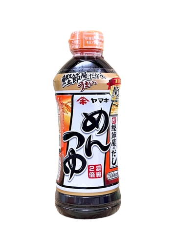 Nước Sốt Mì Mentsuyu Yamaki 500ML