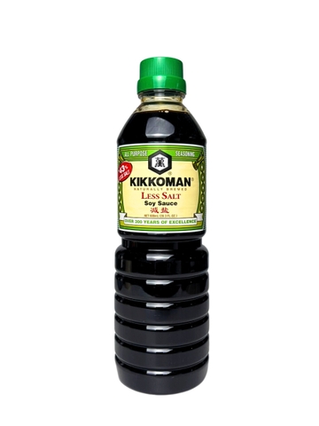 Nước Tương Kikkoman Ít Muối 43% 600ML