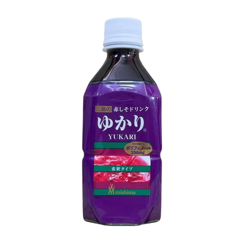 Nước Uống Lá Tía Tô Đỏ Yukari Mishima Cô Đặc 340ML