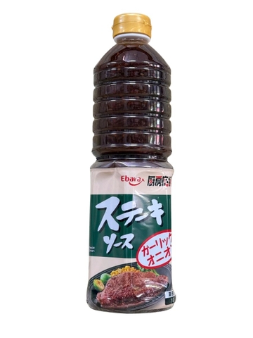 Nước Xốt Chubo Steak Sauce Garlic Onion Ebara 1L