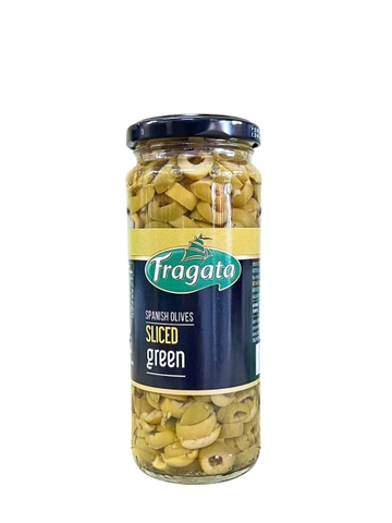 Quả Oliu Xanh Cắt Lát Fragata 340G