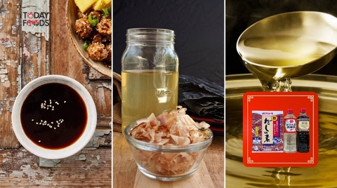 Combo Gia Vị Nêm Món Nhật Nhanh (Hạt Nêm Cá Ngừ + Nước Tương + Mirin)