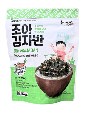 Rong Biển Trộn Cơm Vị Rau Củ Hạnh Nhân 50G