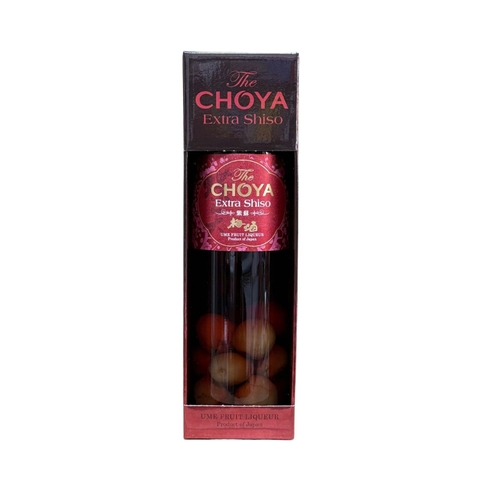 Rượu Mơ Choya Extra Shiso Tía Tô Đỏ 17% 700ml
