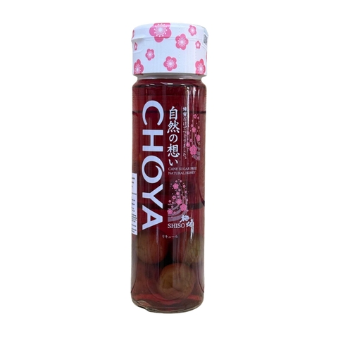 Rượu Mơ Choya Natural Shiso Mật Ong Tía Tô Đỏ 15% 650ml