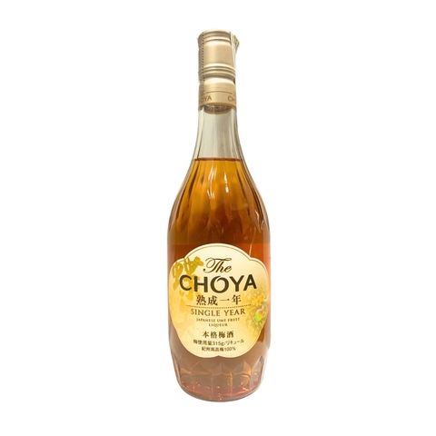 Rượu Mơ Choya Single Year 15% 700ml