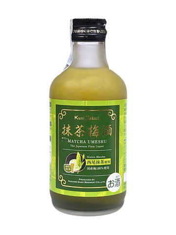 Rượu Mơ Trà Xanh Kuni Zakari Matcha Umeshu 9% 300ML