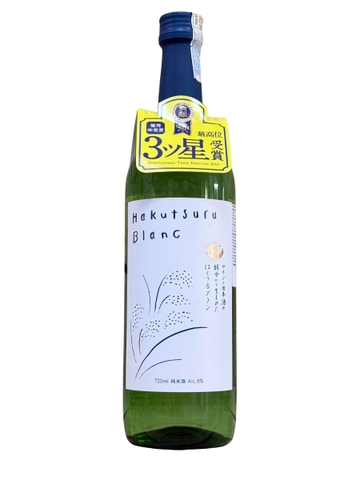 Rượu Sake Hakutsuru Blanc 8% 720ML