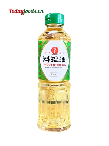 Rượu Sake Nấu Ăn Đậm Đặc Có Muối (RYORISHU) HINODE 500ML