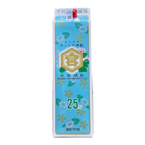 Rượu Shochu Kinmiya Miyazaki Honten 25% 1.8L