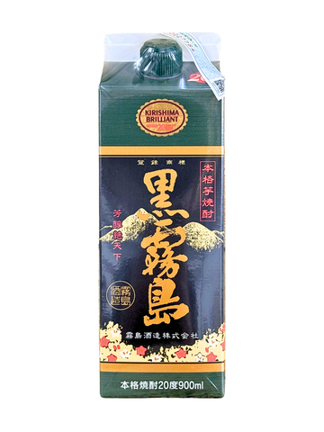 Rượu Shochu Nhật Honkaku Imo Kuro Kirishima 20% 900ML