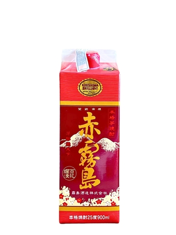 Rượu Shochu Pack Aka Kirishima Imo 25% 900ML
