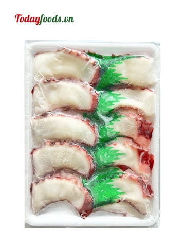 Sashimi Bạch Tuộc (20 miếng) khay 140G