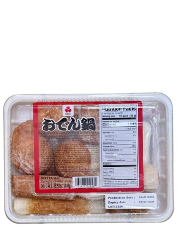 Set Lẩu Oden Đông Lạnh 440G