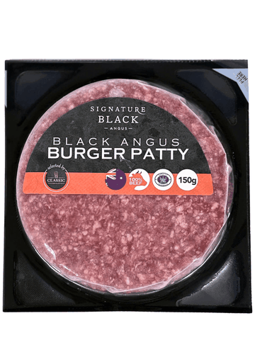 Thịt Bò Xay Burger Patty Black Angus 150G