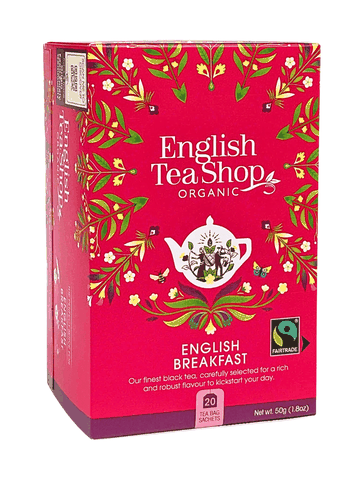 Trà Đen English Breakfast English Tea Shop Organic 50G