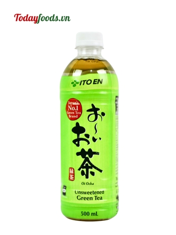 Trà Xanh Itoen Oi Ocha Green Tea (Không đường) 500ML