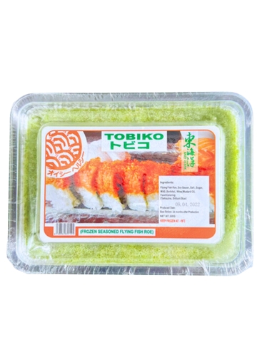 Trứng Cá Chuồn Tobiko (Xanh) 500G