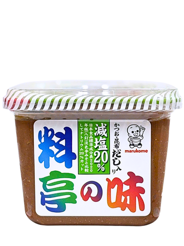 Tương Miso Dashi Giảm Muối Marukome 750G