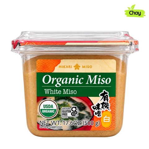 Tương Miso Trắng Hữu Cơ Hikari Miso 500G