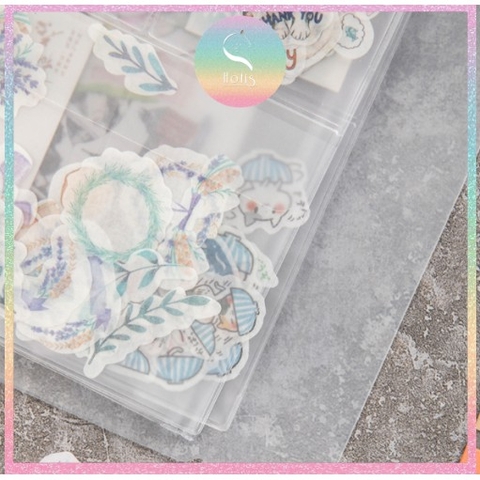 [HOTIS] White Binder - Bìa còng A6/ A5/ B5/ A4 (Không kèm giấy)