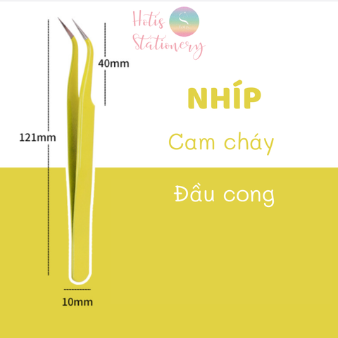 [HOTIS] Nhíp gắp sticker TWEEZERS/ KW-triO dùng trong bullet journal, nhíp gắp đầu cong đầu thẳng