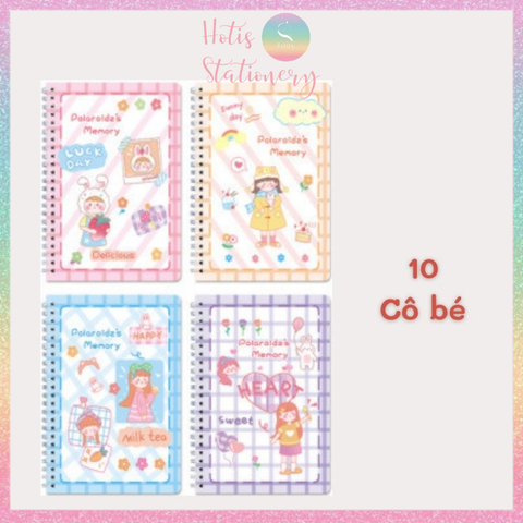 Sổ lò xo A5 kẻ ngang DUMEI sổ tay dễ thương 60 tờ/ 120 trang