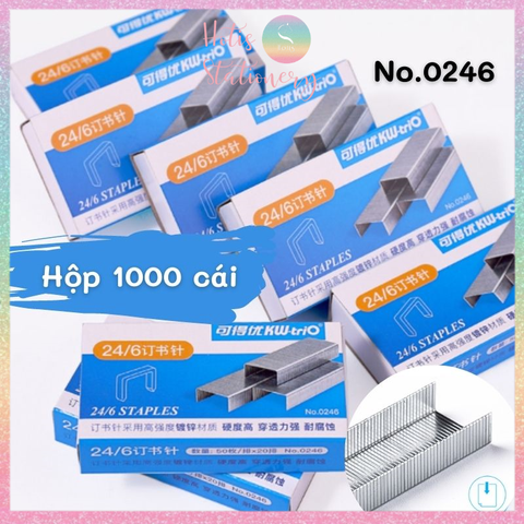 [HOTIS] Bấm kim mini KW-triO thiết kế nhỏ gọn tiện lợi