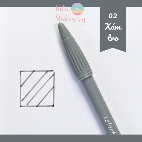 [HOTIS] Bút màu, bút line 38 màu ngòi 0.3mm Colorful Fairy Tale World