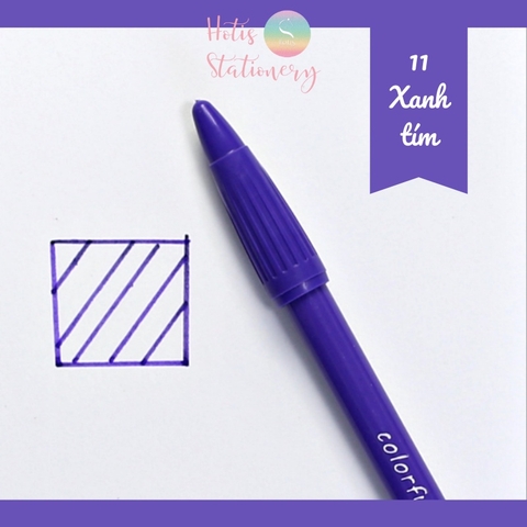 [HOTIS] Bút màu, bút line 38 màu ngòi 0.3mm Colorful Fairy Tale World