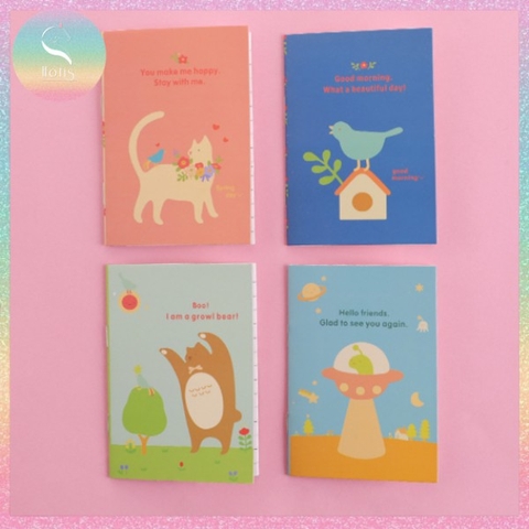 [HOTIS] Combo 10 quyển sổ tay mini ghi chú bỏ túi - Mix nhiều mẫu