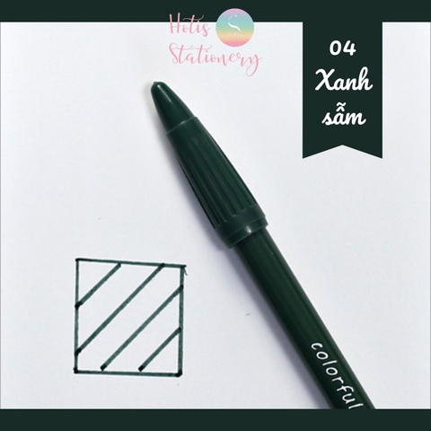 [HOTIS] Bút màu, bút line 38 màu ngòi 0.3mm Colorful Fairy Tale World