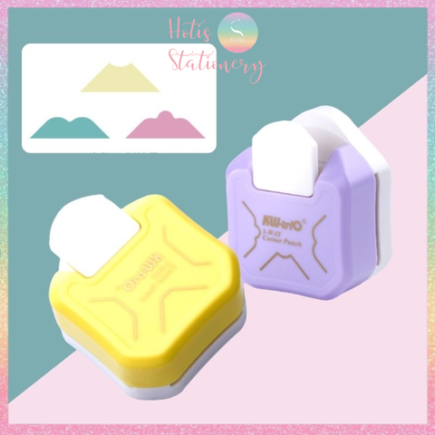 [HOTIS] Dụng cụ bấm bo góc tròn KW-triO Corner Punch - Cắt góc thủ công DIY - Làm thiệp/ danh thiếp/ tag