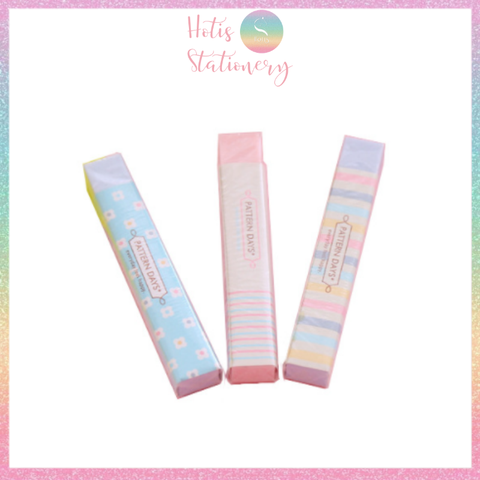 [HOTIS] Gôm tẩy chì hình trụ, gôm tẩy chì 2B màu pastel siêu cưng