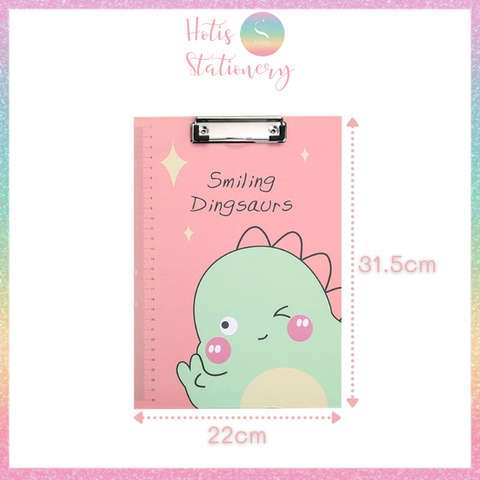 [HOTIS] Bìa kẹp tài liệu A4 hoạt hình, có vạch thước kẻ